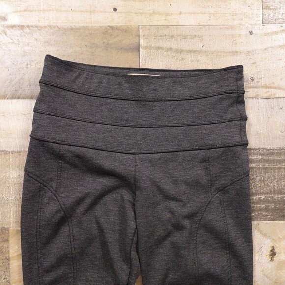 Democracy high waisted leggings women's medium heather charcoal - Picture 2 of 13